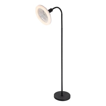 Rabalux - Dæmpbar LED-gulvlampe med ventilator 1xE27/16W/230V 3000-6500K + fjernbetjening