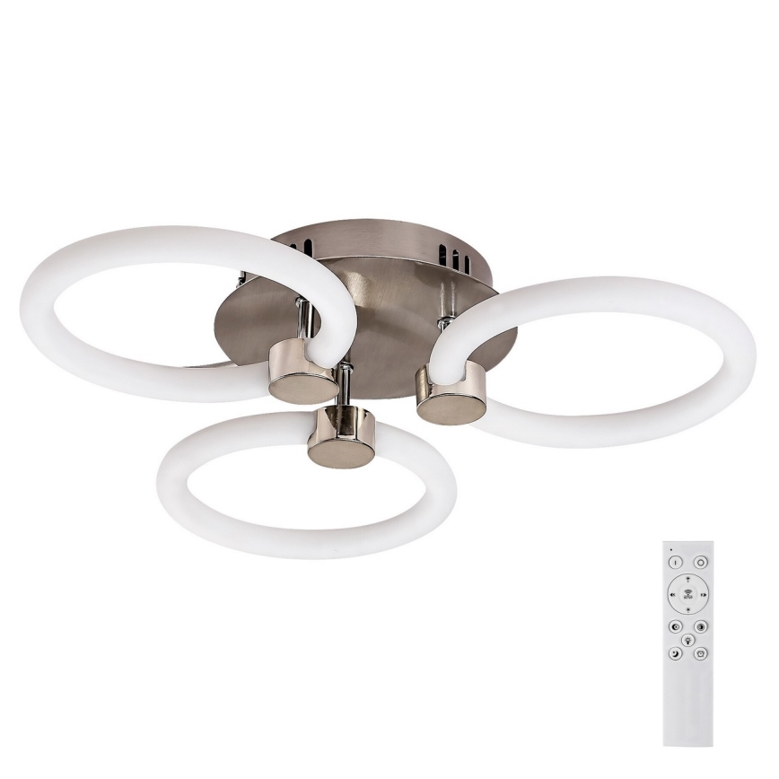 Rabalux - Dæmpbar LED-loftlampe, 21 W, 230 V, 3000/4000/6000 K, med fjernbetjening, Ø 41 cm