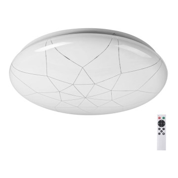 Rabalux - Dæmpbar LED-loftlampe LED/24 W/230 V Wi‑Fi 3000–6500 K + fjernbetjening Ø 39 cm