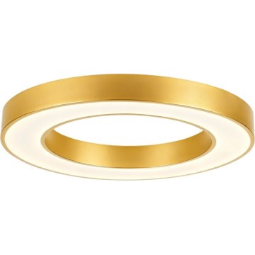 Rabalux - Dæmpbar LED-loftlampe LED/45W/230V 3000-6500K Ø 60 cm, guld, inkl. fjernbetjening