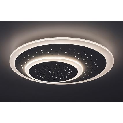 Rabalux - LED-dæmpbar loftlampe LED/47W/230V 3000-6000K + fjernbetjening Ø 48 cm