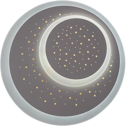 Rabalux - LED-dæmpbar loftlampe LED/47W/230V 3000-6000K + fjernbetjening Ø 48 cm