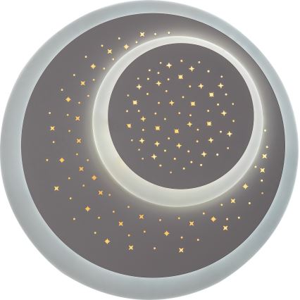 Rabalux - LED-dæmpbar loftlampe LED/47W/230V 3000-6000K + fjernbetjening Ø 48 cm