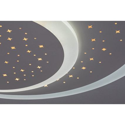 Rabalux - LED-dæmpbar loftlampe LED/47W/230V 3000-6000K + fjernbetjening Ø 48 cm