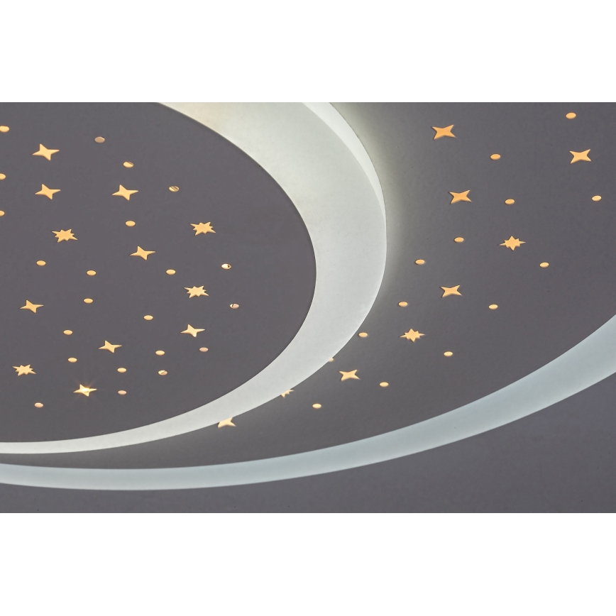 Rabalux - LED-dæmpbar loftlampe LED/47W/230V 3000-6000K + fjernbetjening Ø 48 cm