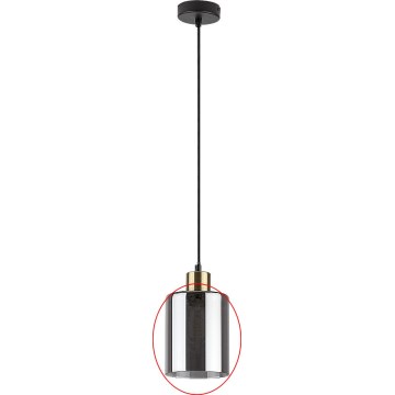 Rabalux - Erstatningsglas til E27, Ø 13 cm