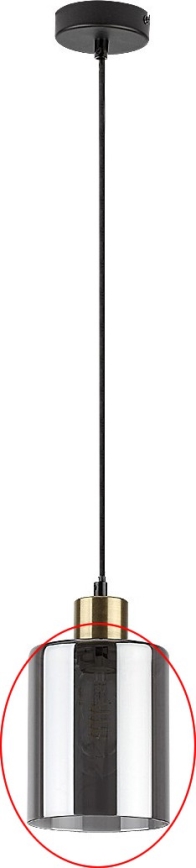 Rabalux - Erstatningsglas til E27, Ø 13 cm