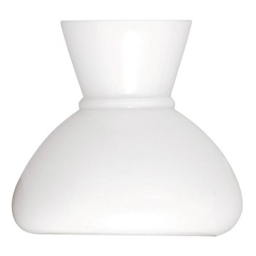 Rabalux - Erstatningsglas til lysekrone, bordlampe og væglampe, E27, Ø 15 cm, hvid