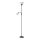 Rabalux - Gulvlampe 1xE27/100W+E14/25W sort/hvid