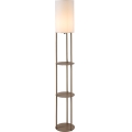 Rabalux - Gulvlampe med hylder 1xE27/40W/230V beige