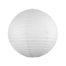 Rabalux - Lampeskærm hvid E27 diameter 30 cm