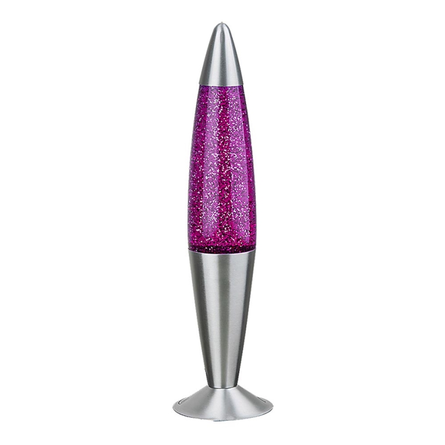 Daggry Hængsel Midler Rabalux 4115 - Lavalampe GLITTER 1xE14/25W/230V | Lampemania