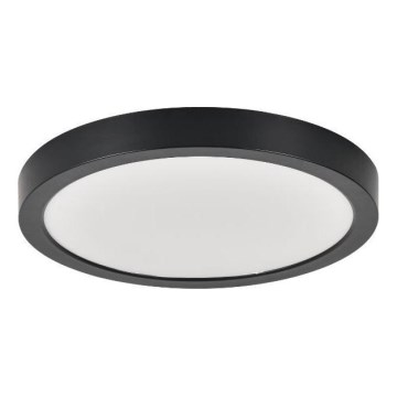 Rabalux - LED badeværelsesloftlampe LED/30W/230V Ø 30 cm IP44 sort