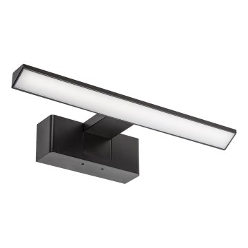 Rabalux - LED-belysning til badeværelsesspejl LED/6W/230V IP44 30 cm sort