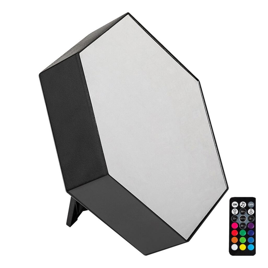 Rabalux - LED bordlampe m. RGB-farver dæmpbar LED/1W/5V + fjernbetjening