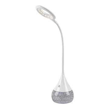 Rabalux - LED bordlampe m. RGB-farver dæmpbar LED/4W/230V hvid