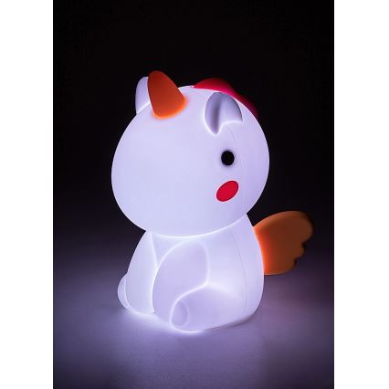Rabalux - LED børnelampe m. RGB-farver og touch-funktion dæmpbar og genopladelig LED/0,45W/5V