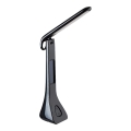 Rabalux - LED dæmpbar bordlampe med display LED/7W/5V 4000K sort