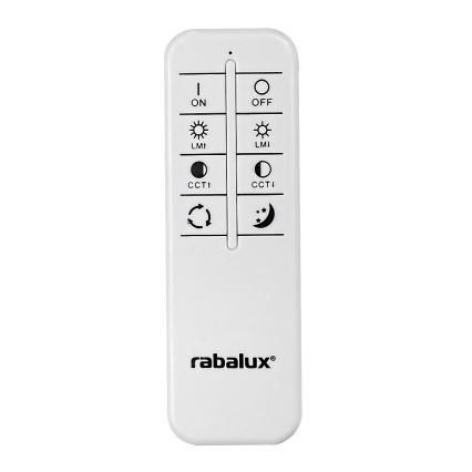 Rabalux - LED Dæmpbar loftlampe LED/47W/230V 3000-6000K + fjernbetjening