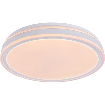 Rabalux - LED dæmpbar loftlampe LED/23W/230V 3000-6500K Ø 38,5 cm hvid + fjernbetjening