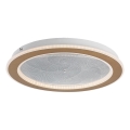 Rabalux - LED dæmpbar loftlampe LED/24W/230V 3000-6500K Ø 40 cm + fjernbetjening