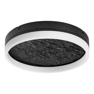 Rabalux - LED Dæmpbar loftlampe LED/24W/230V 3000-6500K Ø 40 cm sort + fjernbetjening