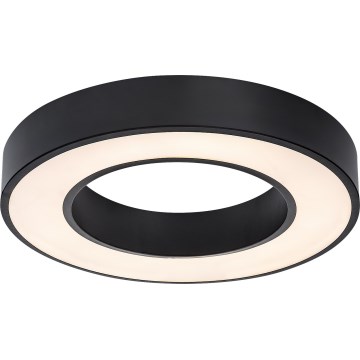 Rabalux - LED-dæmpbar loftlampe LED/45W/230V 3000-6500K Ø 60 cm sort + fjernbetjening