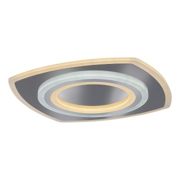 Rabalux - LED-dæmpbar loftlampe LED/60W/230V 3000/4000/6000K mat krom + fjernbetjening 48x48 cm