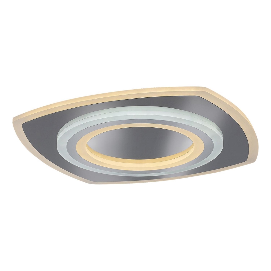 Rabalux - LED-dæmpbar loftlampe LED/60W/230V 3000/4000/6000K mat krom + fjernbetjening 48x48 cm