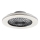 Rabalux - LED dæmpbar loftlampe med ventilator LED/48W/230V 3000-6500K + fjernbetjening