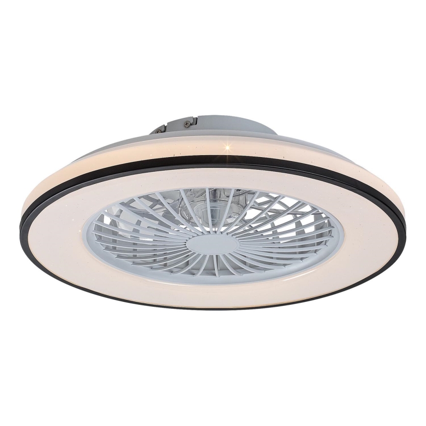 Rabalux - LED dæmpbar loftlampe med ventilator LED/48W/230V 3000-6500K + fjernbetjening