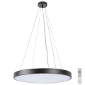 Rabalux - LED dæmpbar loftlampe på kabel LED/60W/230V 3000-6000K sort + fjernbetjening
