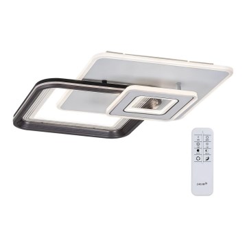 Rabalux - LED dæmpbar overflademonteret loftlampe LED/48W/230V 3000K/4000K/6000K + fjernbetjening 49,5x49,5 cm