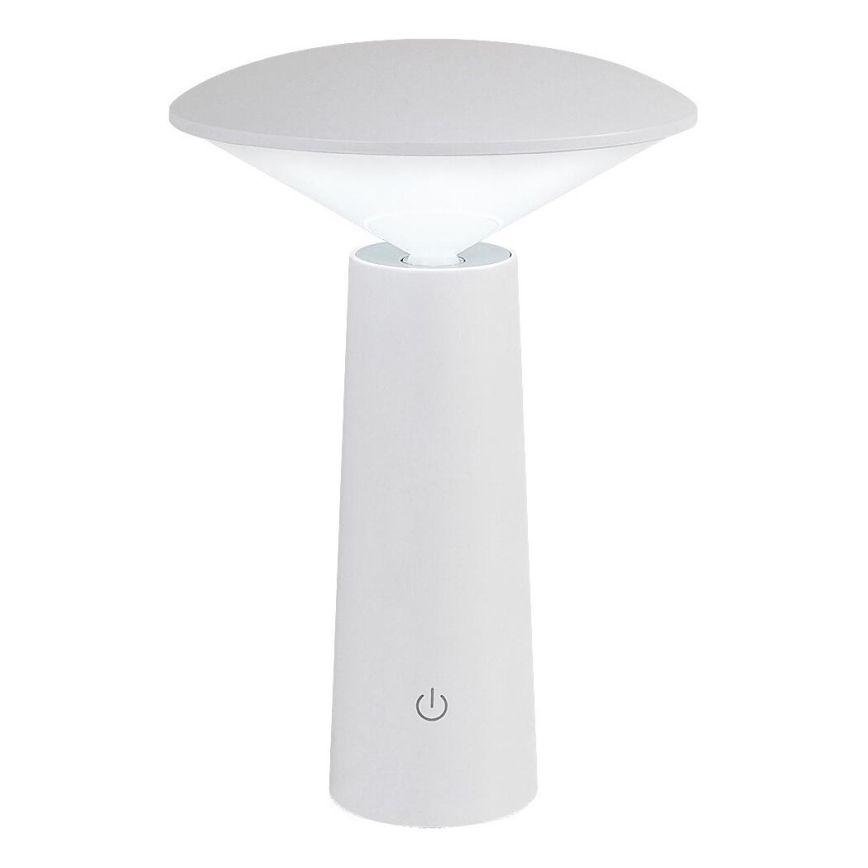 Rabalux - LED Genopladelig bordlampe m. touch-funktion dæmpbar POLPERRO LED/3W/3,7V 1200mAh hvid