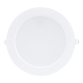Rabalux - LED indbygningslampe LED/18W/230V 3000K diameter 22 cm hvid