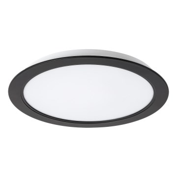 Rabalux - LED indbygningslampe LED/18W/230V diameter 22 cm sort