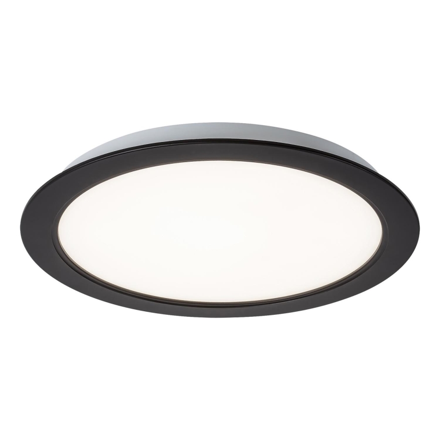 Rabalux - LED indbygningslampe LED/18W/230V diameter 22 cm sort