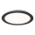 Rabalux - LED indbygningslampe LED/18W/230V diameter 22 cm sort