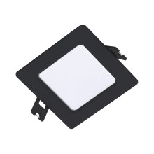 Rabalux - LED indbygningslampe LED/3W/230V 9x9cm sort