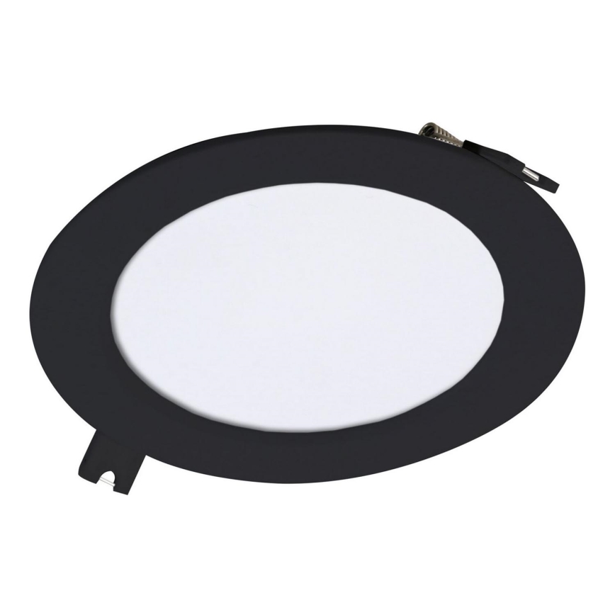 Rabalux - LED indbygningslampe LED/6W/230V 3000K diameter 12 cm sort