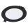 Rabalux - LED indbygningslampe LED/6W/230V diameter 12 cm sort