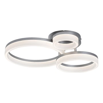 Rabalux - LED loftarmatur LED/24W/230V 3000/4000/6500K 38x51 cm mat krom