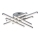 Rabalux - LED loftlampe 6xLED/40W/230V 4000K
