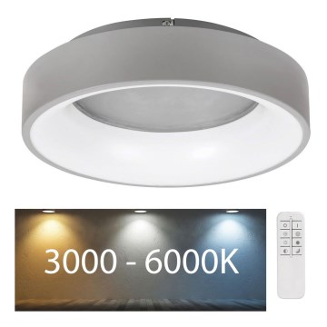 Rabalux - LED loftlampe dæmpbar LED/24W/230V rund 3000-6000K + fjernbetjening