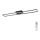 Rabalux - LED loftlampe dæmpbar LED/38W/230V 3000-6500K Wi-Fi Tuya + fjernbetjening