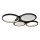 Rabalux - LED loftlampe dæmpbar LED/40W/230V 3000-6500K + fjernbetjening