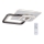 Rabalux - LED loftlampe dæmpbar LED/48W/230V 3000K/4000K/6000K + fjernbetjening