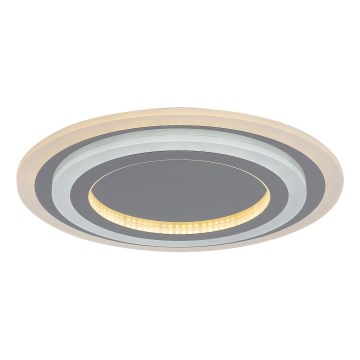 Rabalux - LED loftlampe dæmpbar LED/56W/230V 3000/4000/6000K mat krom + fjernbetjening