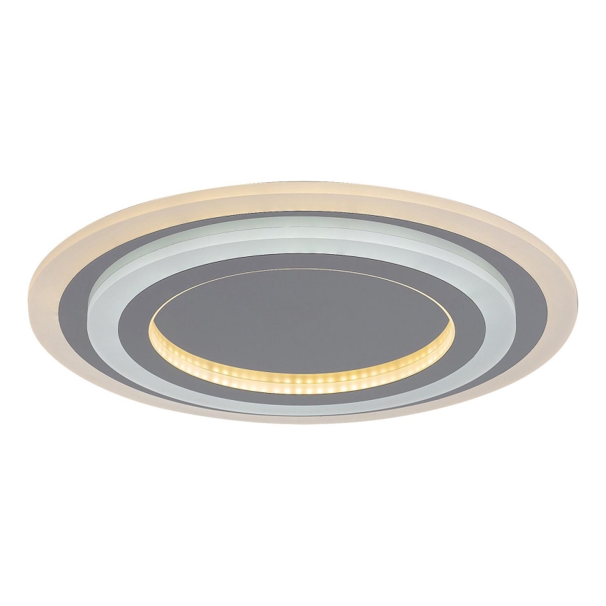 Rabalux - LED loftlampe dæmpbar LED/56W/230V 3000/4000/6000K mat krom + fjernbetjening