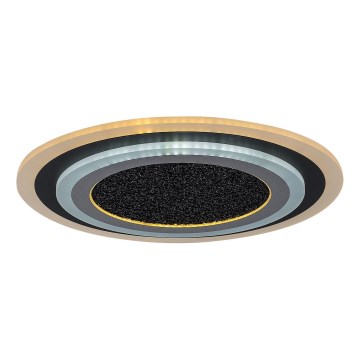 Rabalux - LED loftlampe dæmpbar LED/56W/230V 3000/4000/6000K sort + fjernbetjening